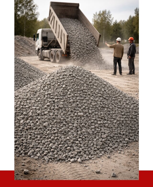 Гранитный щебень фракция 0-5 в Усть-Илимске от 3016 руб ПРОНЕРУДСть