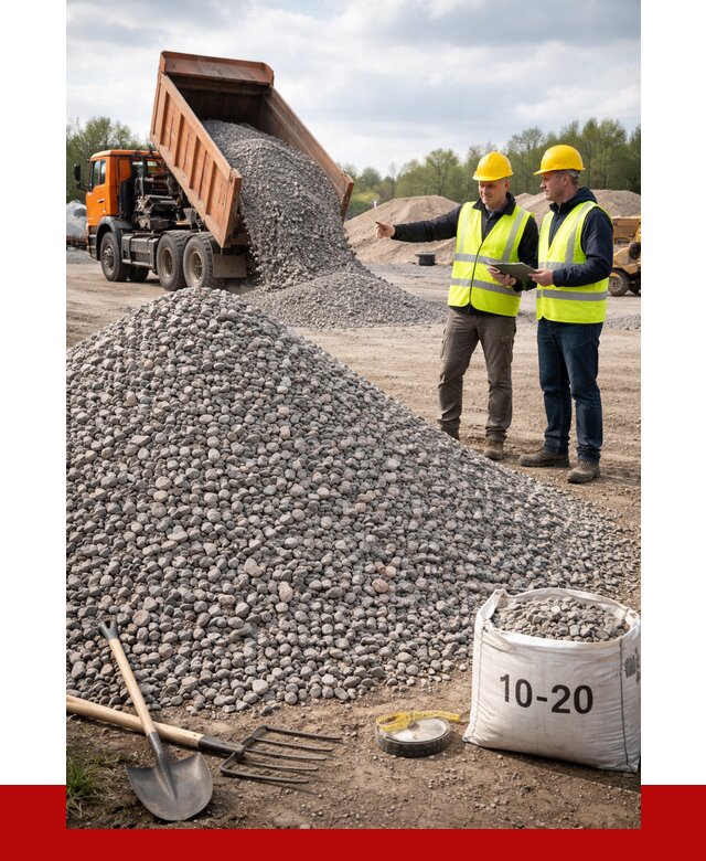 Гранитный щебень фракция 10-20 в Усть-Илимске от 4368 руб.|ПРОНЕРУДСть