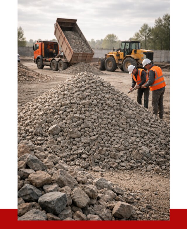 Гранитный щебень фракция 40-70 в Усть-Илимске от 2600 руб ПРОНЕРУДСть