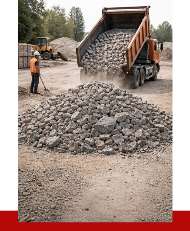 Гранитный щебень фракция 70-150 в Усть-Илимске от 1716 | ПРОНЕРУДСть