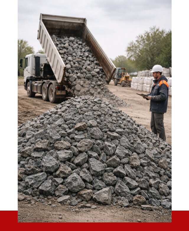 Гранитный щебень фракция 100-200 в Усть-Илимске от 4368 р. ПРОНЕРУДСть