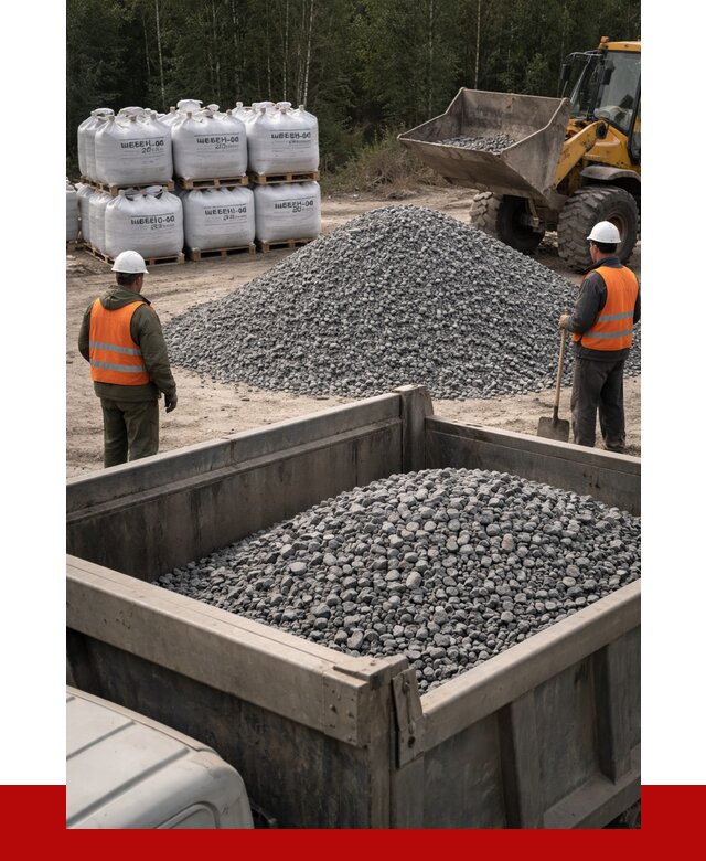 Щебень габбро диабаз 20-40 в Усть-Илимске от 3536 руб. | ПРОНЕРУДСть