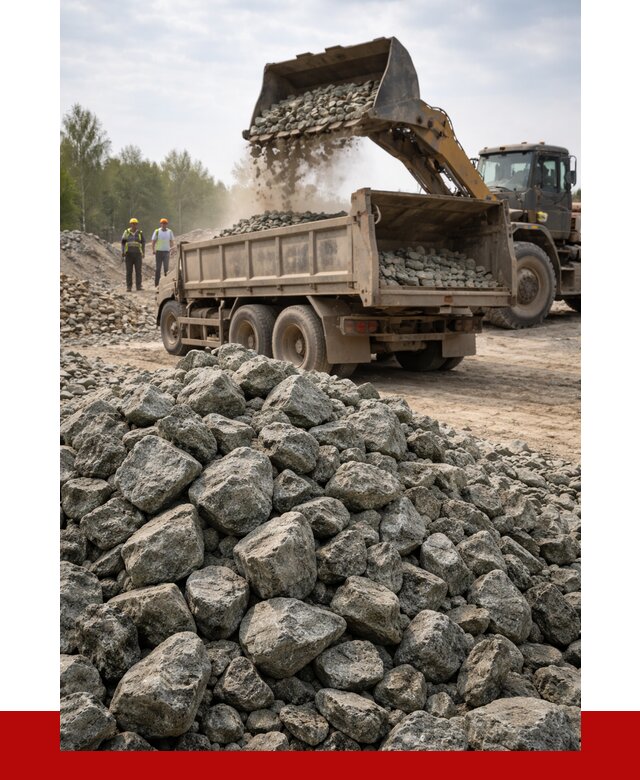 Щебень габбро диабаз фракция 70-150 в Усть-Илимске от 2912 р.|ПРОНЕРУДСть