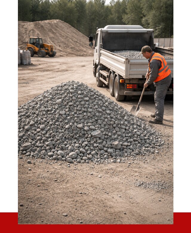 Гравийный щебень фракция 5-10 в Усть-Илимске от 2288 р. | ПРОНЕРУДСть