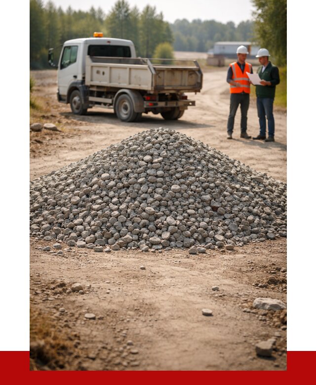 Гравийный щебень фракция 20-40 в Усть-Илимске от 1248 р. | ПРОНЕРУДСть