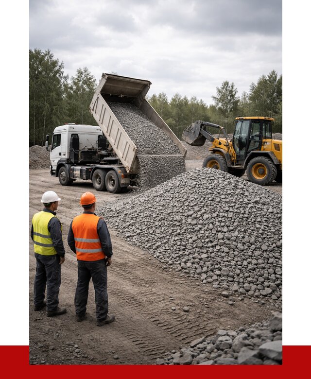 Гравийный щебень фракция 40-70 в Усть-Илимске от 9880р | ПРОНЕРУДСть