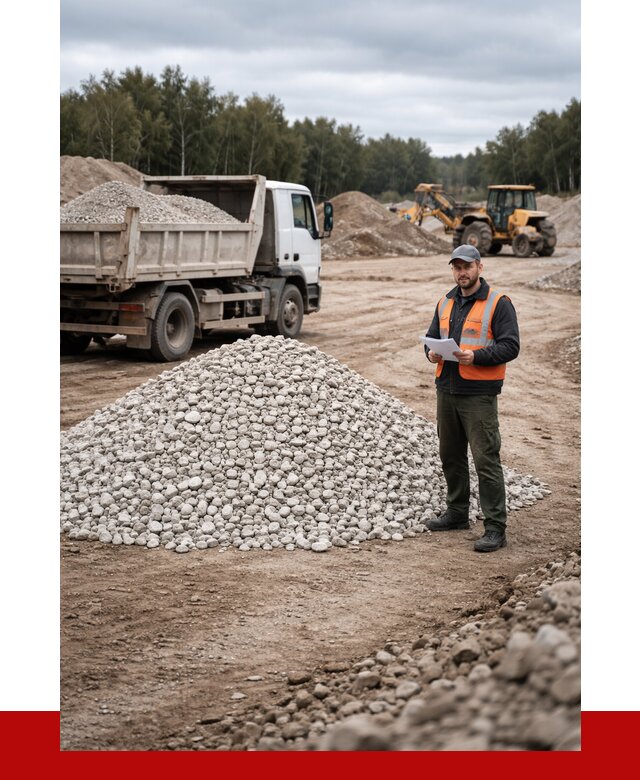 Доломитовый щебень в Усть-Илимске купить от 2288 р., ПРОНЕРУДСть