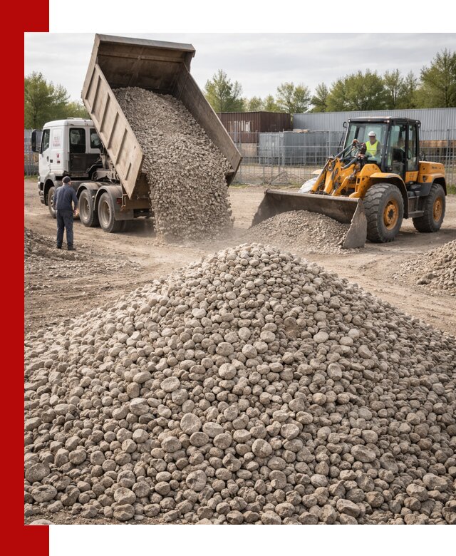 Доломитовый щебень фракции 20–41 с доставкой в Усть-Илимске