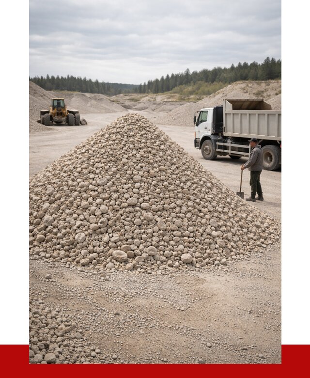 Доломитовый щебень фракция 40-70 в Усть-Илимске от 2912 | ПРОНЕРУДСть