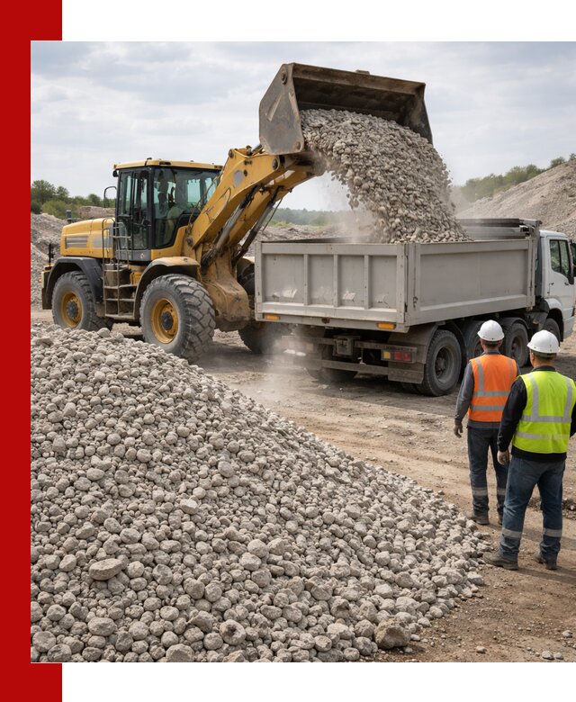 Доломитовый щебень фракция 40–71 доставка и продажа в Усть-Илимске