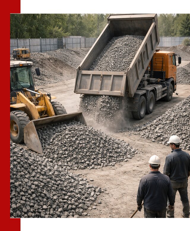 Шлаковый щебень фракция 20-40 доставка и продажа в Усть-Илимске