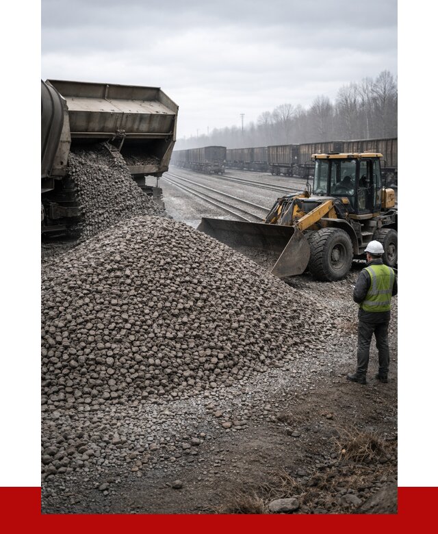 Купить железнодорожный щебень в Усть-Илимске от 2912 р. | ПРОНЕРУДСть