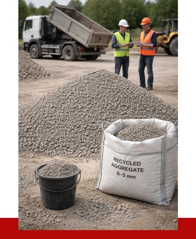 Вторичный щебень фракция 0-5 в Усть-Илимске от 1664 р. ПРОНЕРУДСть