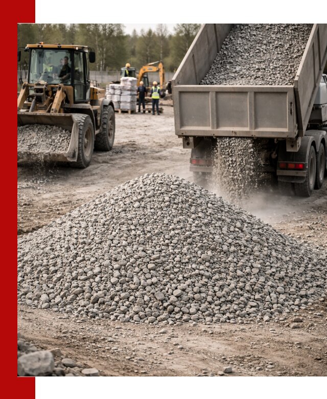 Вторичный щебень фракции 5-20 в Усть-Илимске — доставка и продажа крупнотоннажно