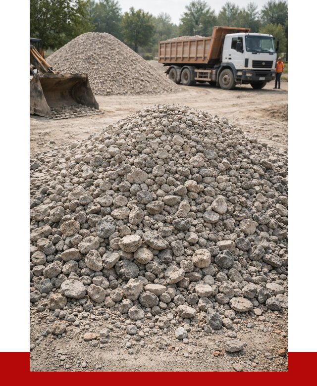 Вторичный щебень фракция 20-40 в Усть-Илимске от 2288 р ПРОНЕРУДСть