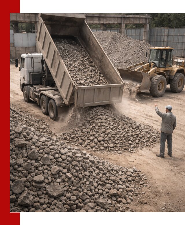 Вторичный щебень фракция 20-40 с доставкой в Усть-Илимске