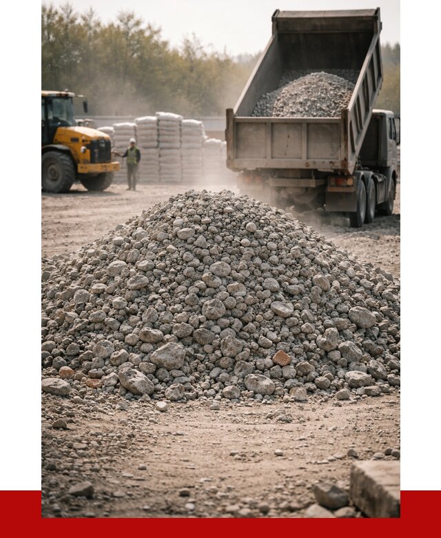 Вторичный щебень фракция 70-150 в Усть-Илимске от 1456 р. | ПРОНЕРУДСть