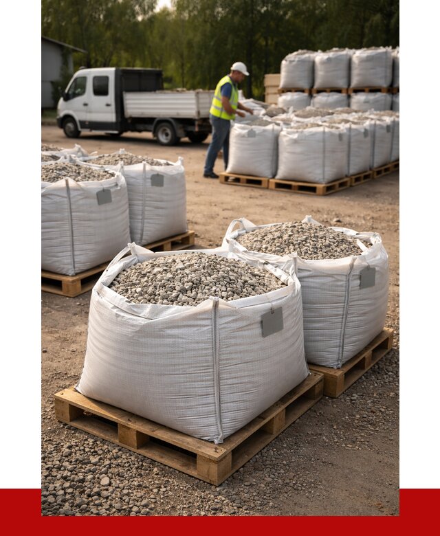 Щебень в мешках с доставкой в Усть-Илимске от 4368 р. | ПРОНЕРУДСть