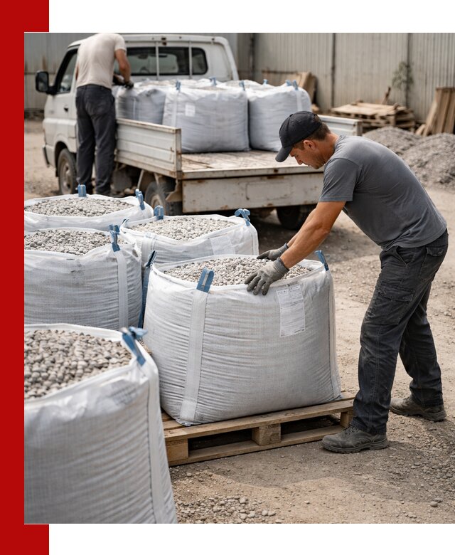 Доставка щебня в мешках по выгодным ценам в Усть-Илимске
