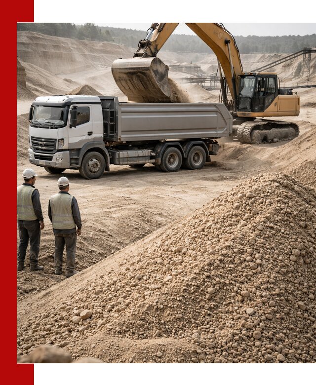 Карьерный крупнозернистый песок с доставкой в Усть-Илимске