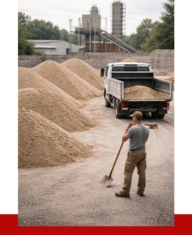 Мытый песок в Усть-Илимске от 1300 р. с доставкой ПРОНЕРУДСть