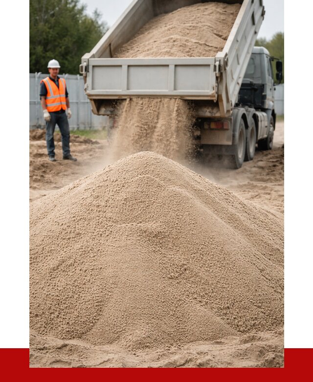 Купить сеяный песок с доставкой в Усть-Илимске от 2288 р ПРОНЕРУДСть