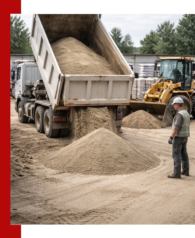Поставка и доставка песка для бетона в Усть-Илимске