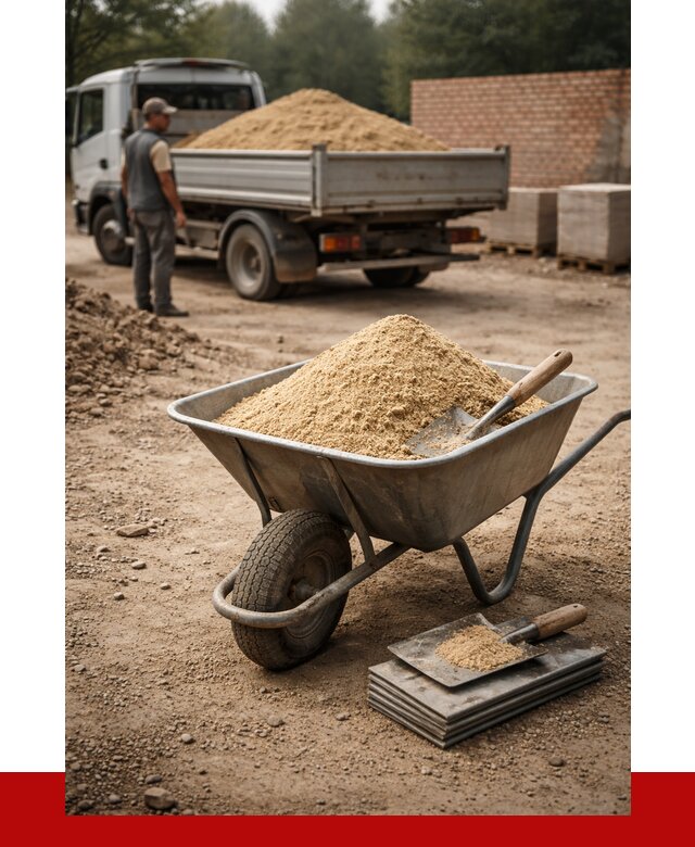 Песок для кладки в Усть-Илимске с доставкой от 2288 р. | ПРОНЕРУДСть