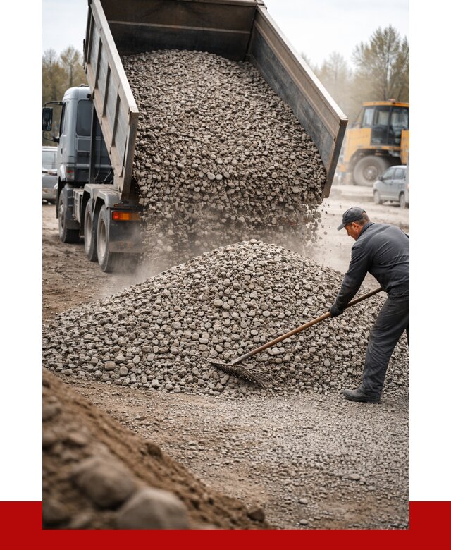 Гравий фракция 20-40 в Усть-Илимске от 2600 р. доставка | ПРОНЕРУДСть