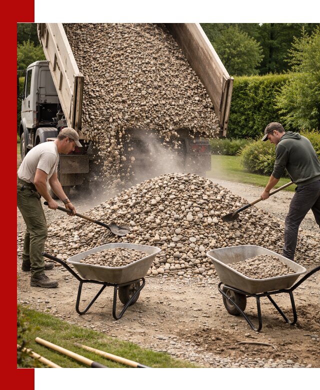 Доставка и продажа декоративной гальки в Усть-Илимске