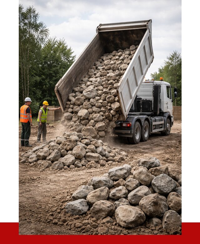 Купить булыжник в Усть-Илимске с доставкой от 4680 р. за куб | ПРОНЕРУДСть