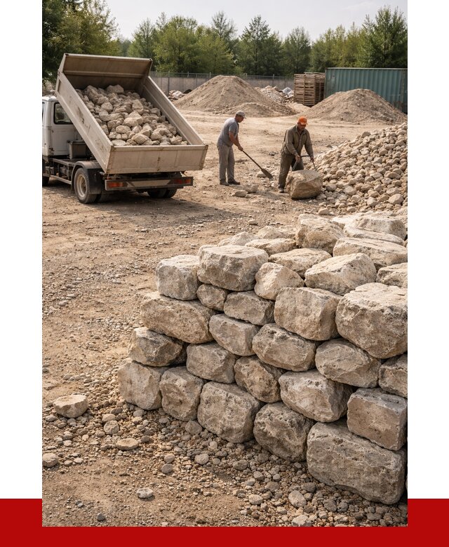 Бутовый камень известняковый в Усть-Илимске от 4368 р. | ПРОНЕРУДСть