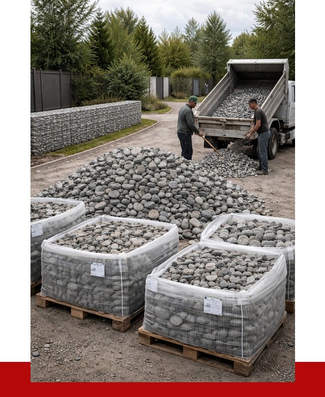 Камень для габионов в Усть-Илимске от 4368 р. за куб | ПРОНЕРУДСть