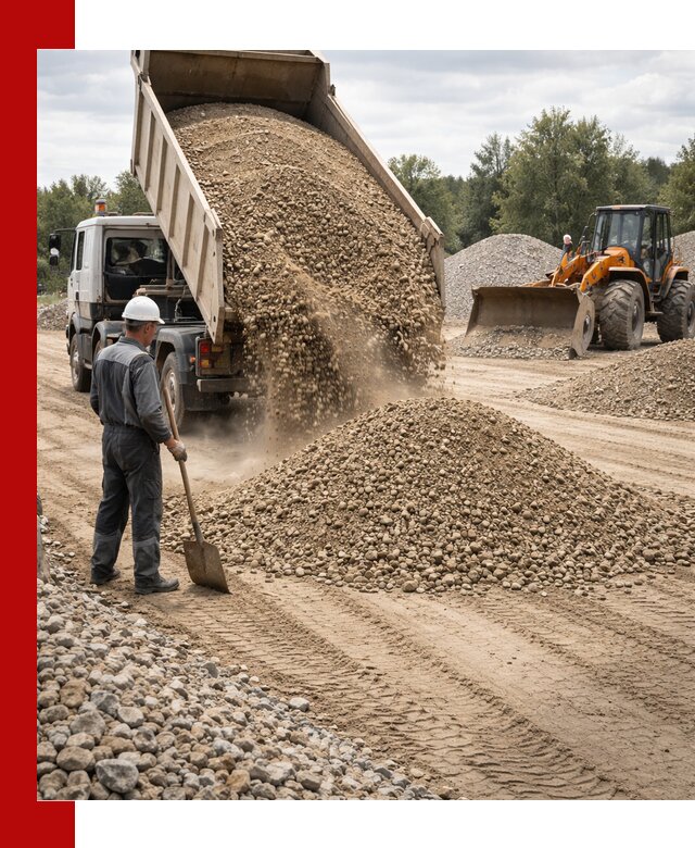 Доставка щпс С3 в Усть-Илимске самосвалами и бортовыми грузовиками