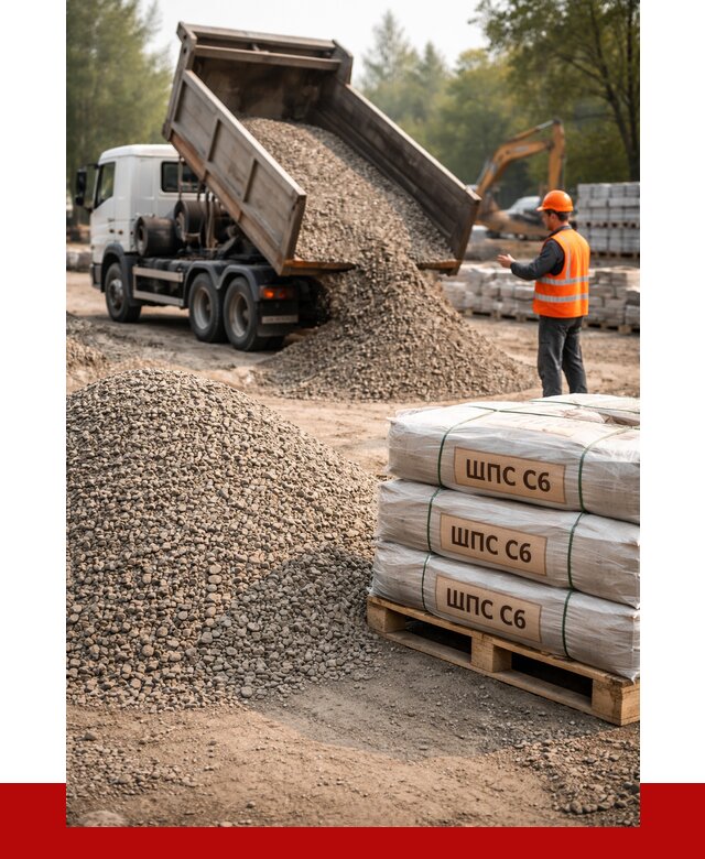 ЩПС С6 в Усть-Илимске с доставкой от 2288 р. за куб | ПРОНЕРУДСть