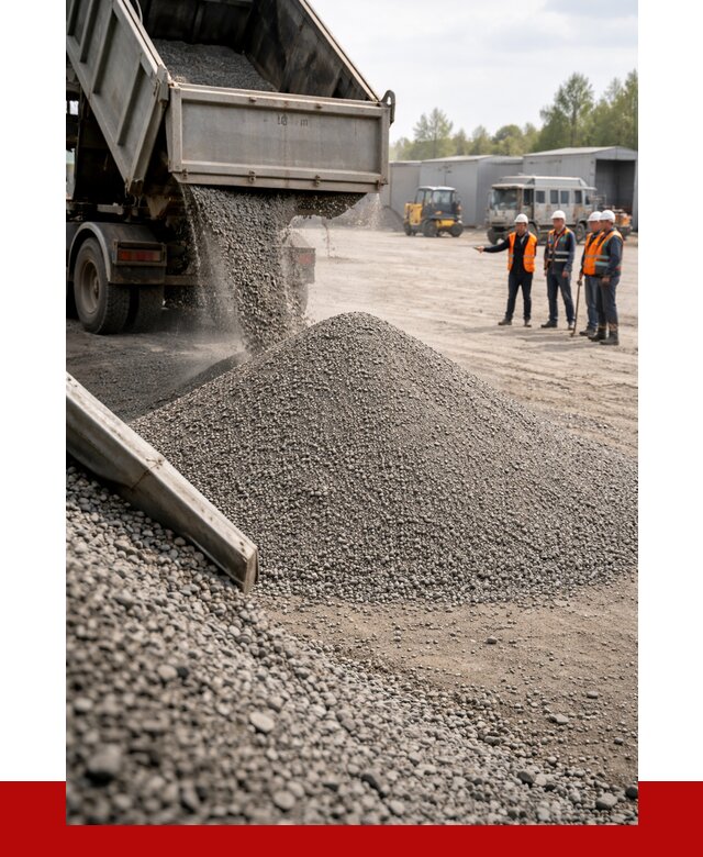 Гравийный отсев 0-5 в Усть-Илимске от 1248 р. с доставкой | ПРОНЕРУДСть