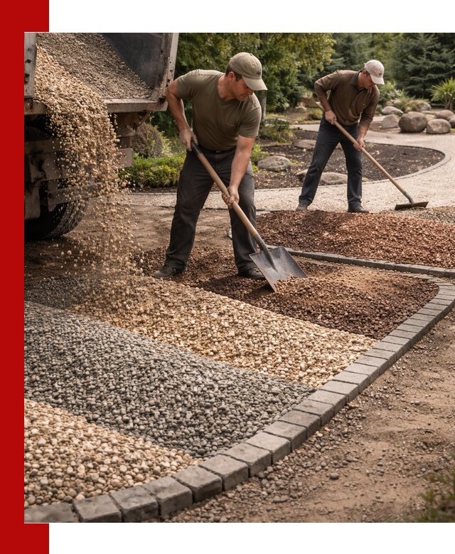 Декоративная крошка для ландшафта в Усть-Илимске — продажа и доставка