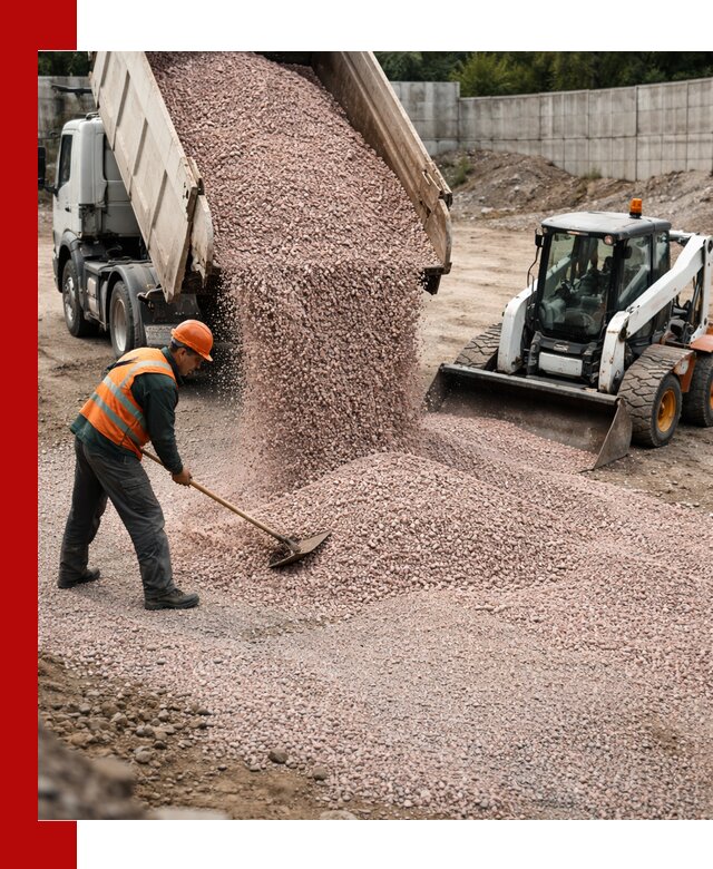 Крошка розовый гранит с доставкой в Усть-Илимске от производителя