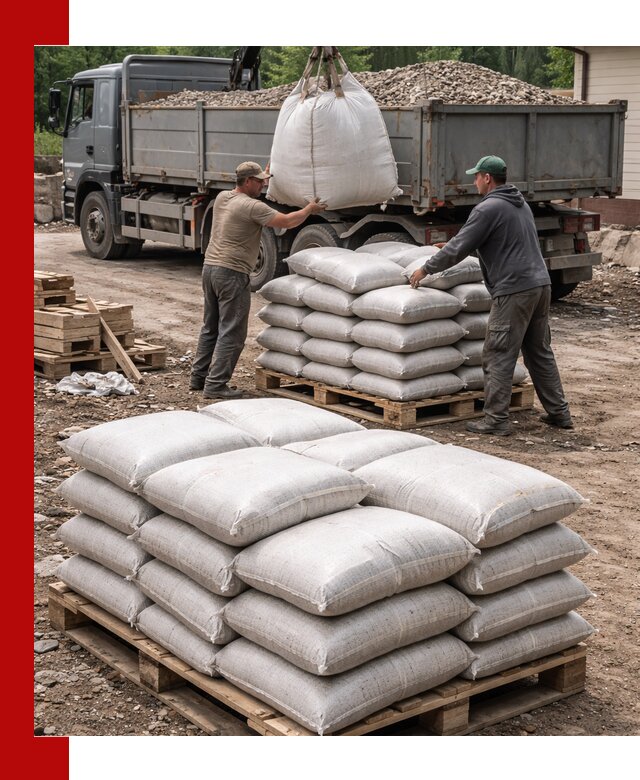 Керамзит в мешках с доставкой в Усть-Илимске от компании-поставщика