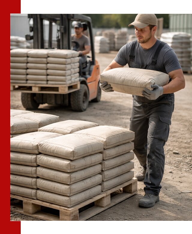 Доставка цемента в мешках оптом и в розницу в Усть-Илимске