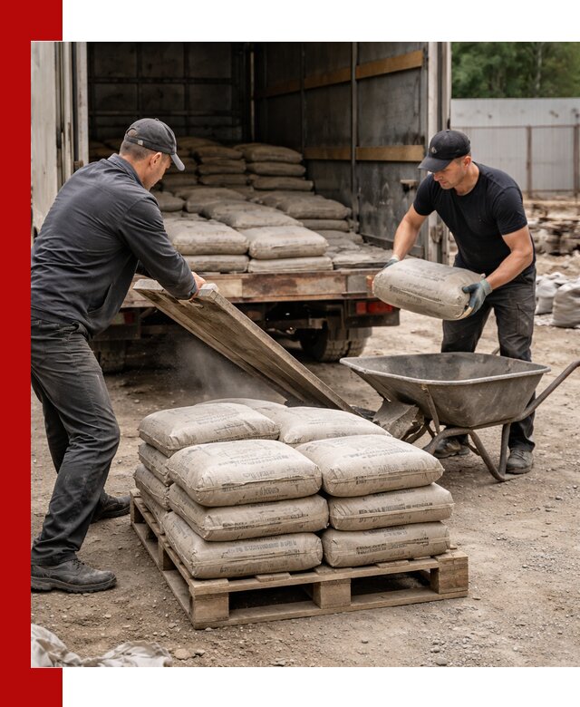 Пескобетон М300 с доставкой в Усть-Илимске по выгодной цене