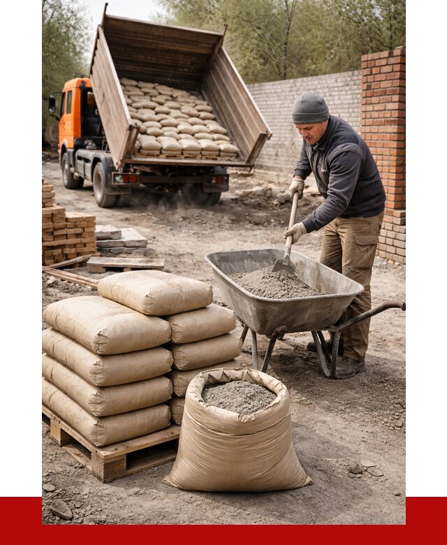 Купить сухую смесь для кладки в Усть-Илимске от 1248 р. | ПРОНЕРУДСть