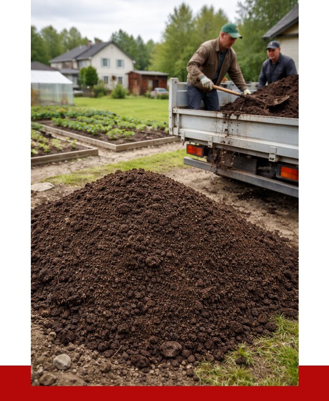 Плодородный грунт в Усть-Илимске с доставкой от 4368 р. | ПРОНЕРУДСть