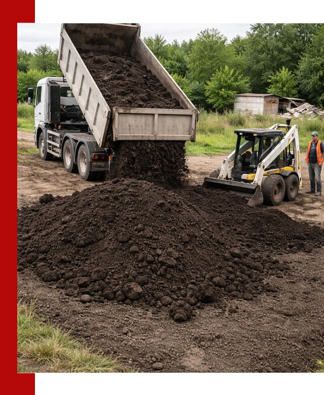 Поставка плодородной земли с доставкой самосвалом в Усть-Илимске