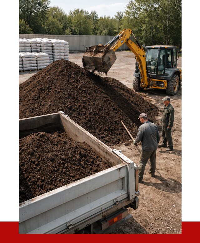 Растительный грунт с доставкой в Усть-Илимске от 3328 р. | ПРОНЕРУДСть