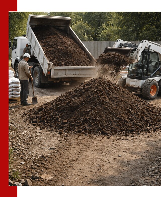 Доставка растительного грунта в Усть-Илимске от производителя оптом и в розницу