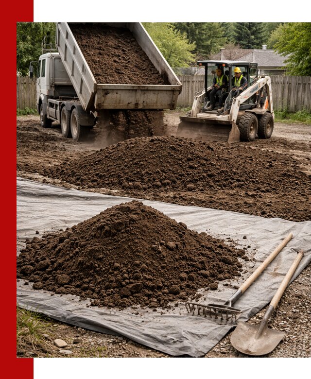 Грунт для отсыпки участка с доставкой в Усть-Илимске