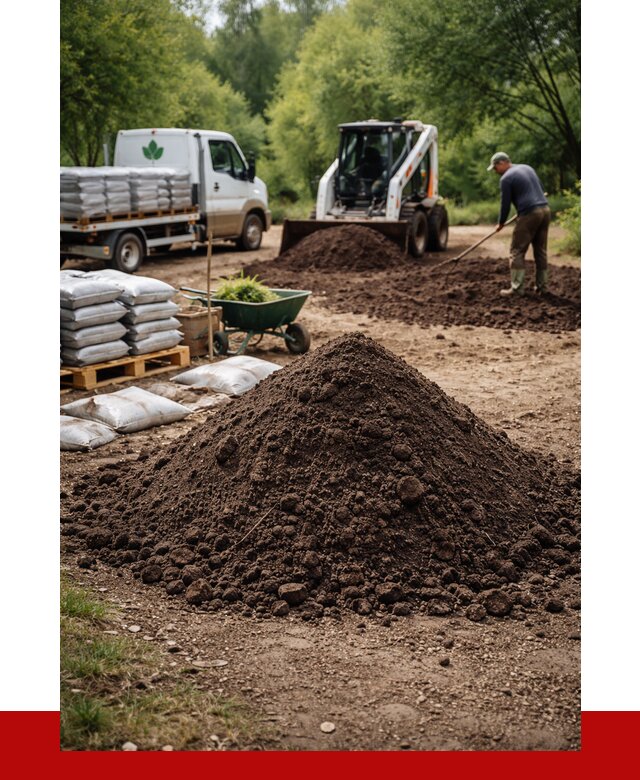 Грунт для озеленения с доставкой в Усть-Илимске от 1872 р. | ПРОНЕРУДСть