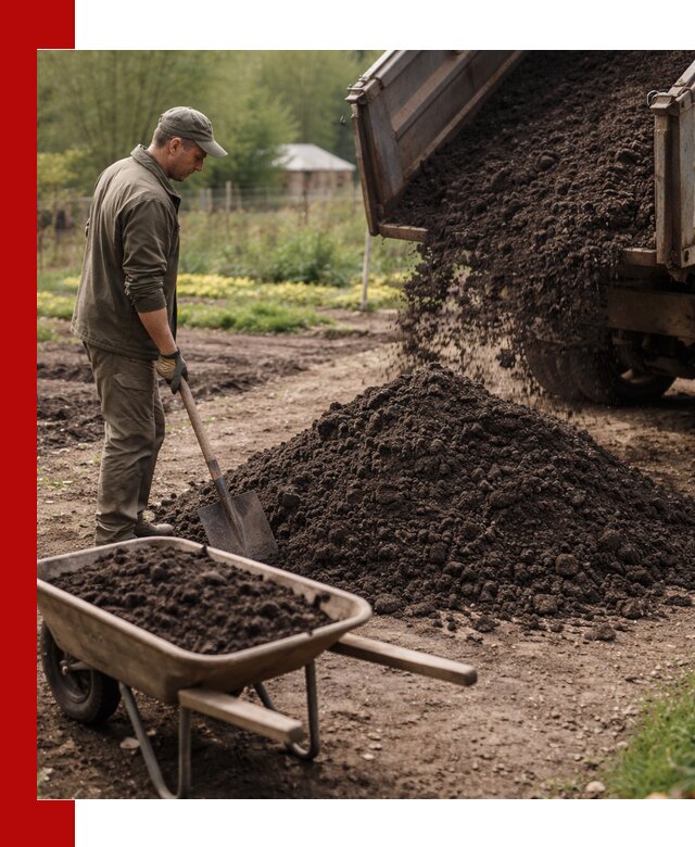 Доставка качественной земли для огорода в Усть-Илимске