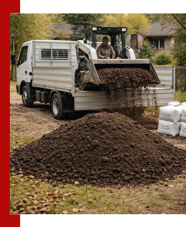 Доставка садовой земли в больших объёмах в Усть-Илимске